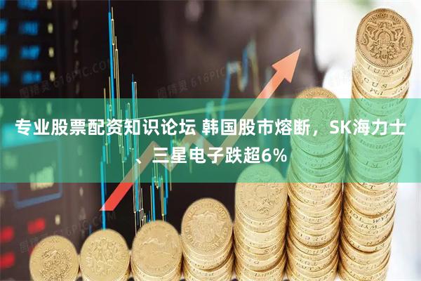 专业股票配资知识论坛 韩国股市熔断，SK海力士、三星电子跌超6%